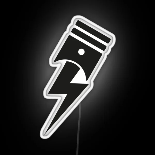 Bolt Piston RGB Neon Sign