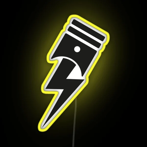 Bolt Piston RGB Neon Sign