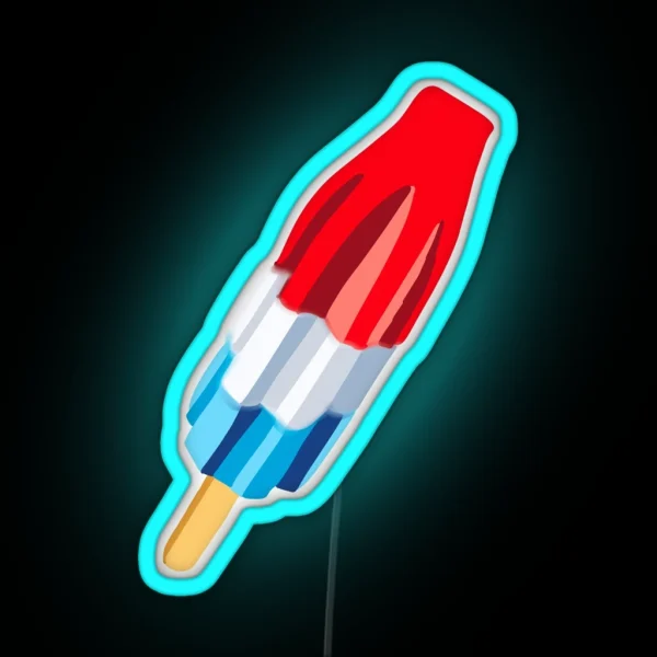 Bomb Pop RGB Neon Sign