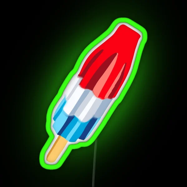 Bomb Pop RGB Neon Sign