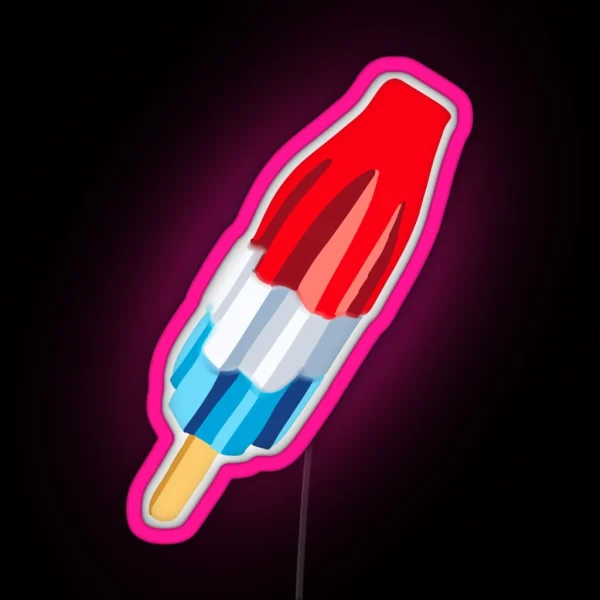 Bomb Pop RGB Neon Sign