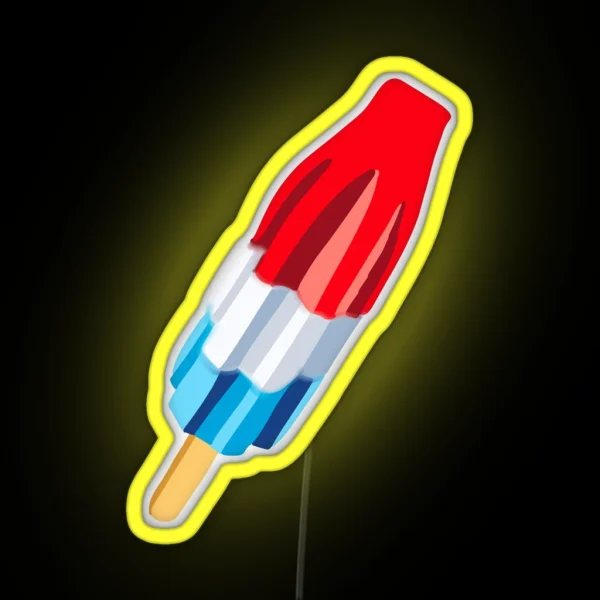 Bomb Pop RGB Neon Sign