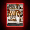 Eye-catching RGB illuminated neon sign featuring a sweet bakery logo