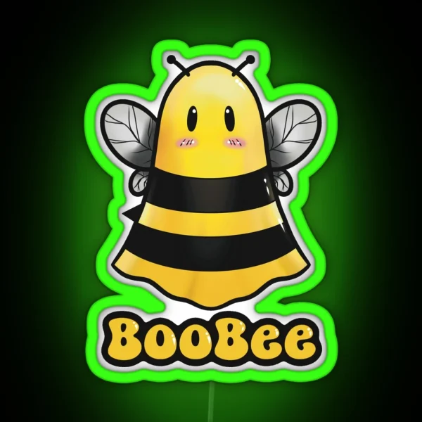 Boo Bee RGB Neon Sign