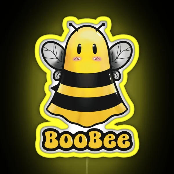 Boo Bee RGB Neon Sign