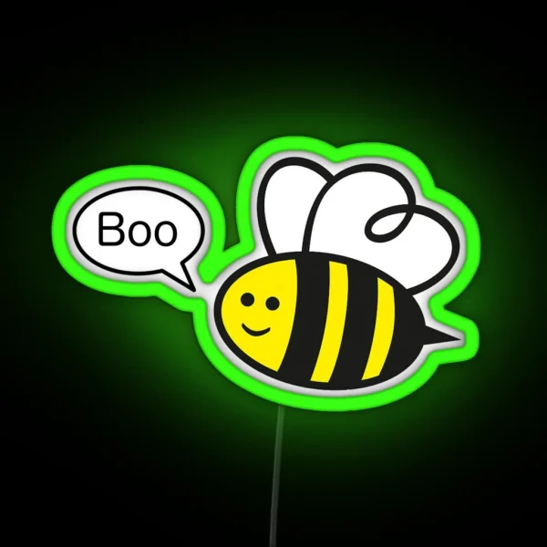 Boo Bee RGB Neon Sign