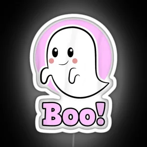 Boo Bees Couples Halloween Costume RGB Neon Sign