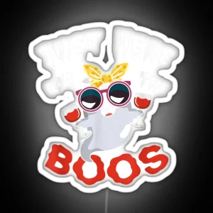 Boo Bees Couples Halloween Costume RGB Neon Sign