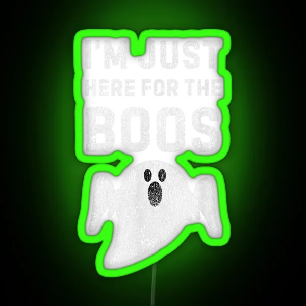 Boo Bees Nurse Couples Halloween RGB Neon Sign