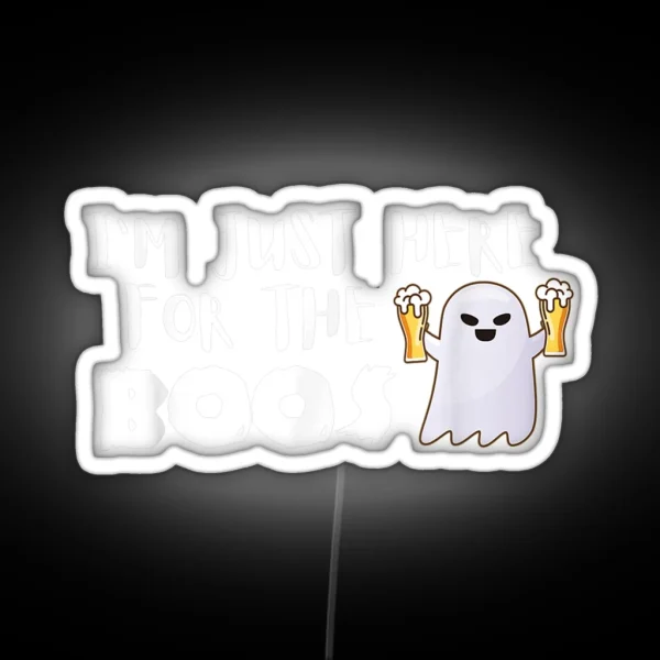 Boo Bees Nurse Couples Halloween RGB Neon Sign