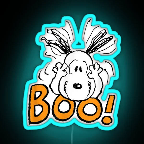 Boo Bees Nurse Couples Halloween RGB Neon Sign