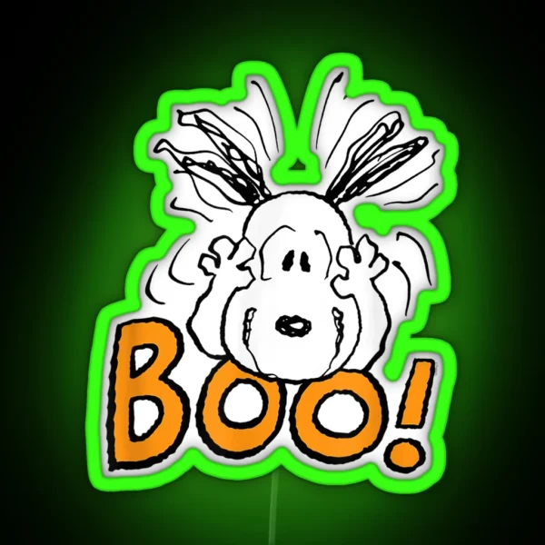 Boo Bees Nurse Couples Halloween RGB Neon Sign