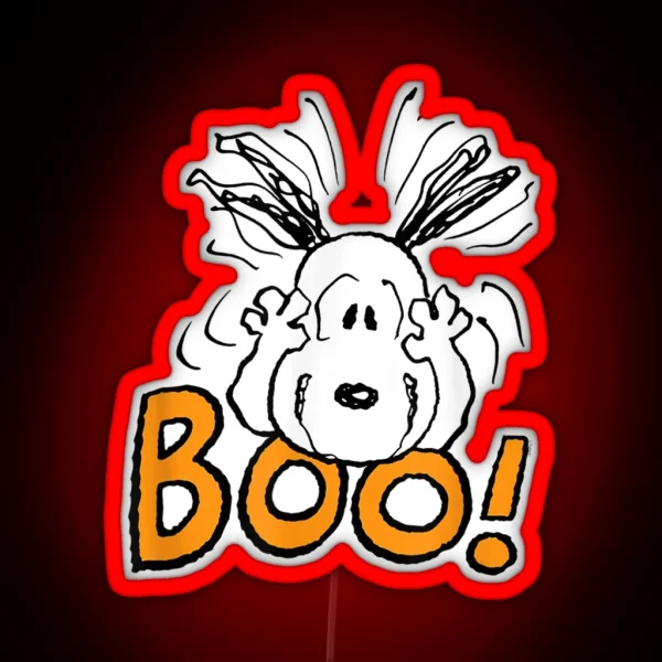 Boo Bees Nurse Couples Halloween RGB Neon Sign