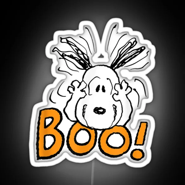 Boo Bees Nurse Couples Halloween RGB Neon Sign