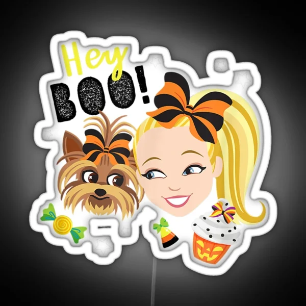 Boo Bees Nurse Couples Halloween RGB Neon Sign