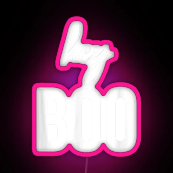 Boo Bees Nurse Couples Halloween RGB Neon Sign