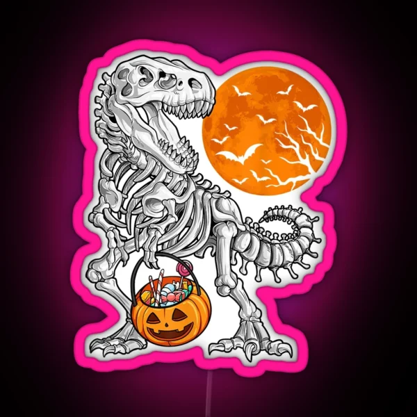 Boo Bees Nurse Couples Halloween RGB Neon Sign
