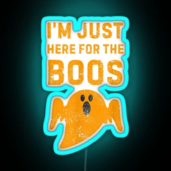 Boo Bees Nurse Couples Halloween RGB Neon Sign