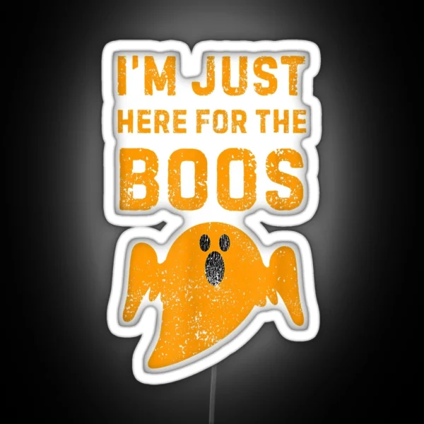 Boo Bees Nurse Couples Halloween RGB Neon Sign