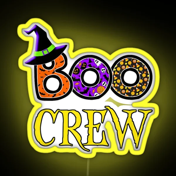 Boo Bees Nurse Couples Halloween RGB Neon Sign