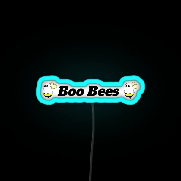 Boo Bees RGB Neon Sign