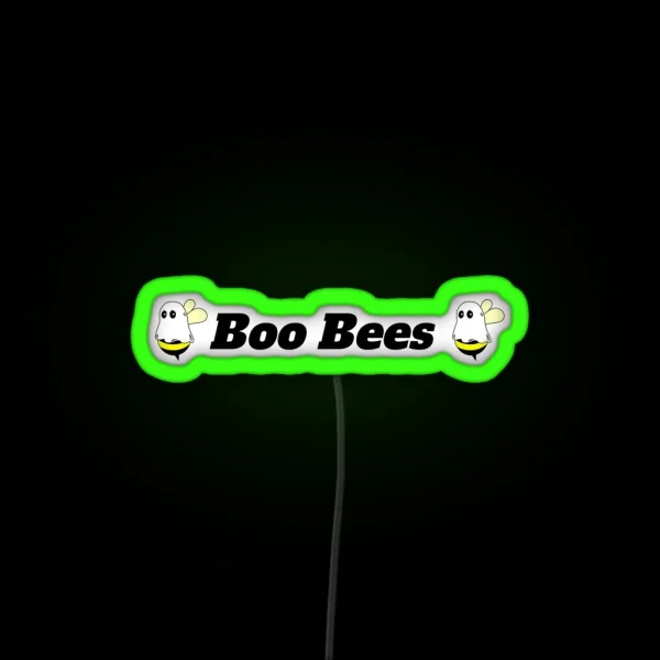 Boo Bees RGB Neon Sign
