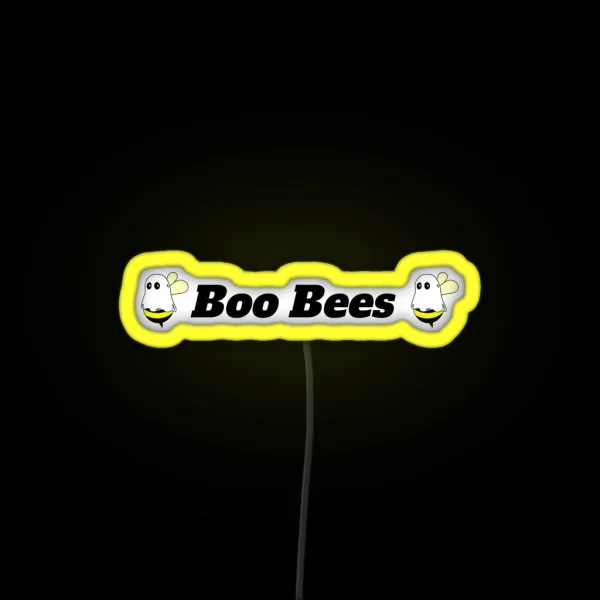 Boo Bees RGB Neon Sign