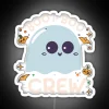 Boo Boo Crew Costume Party Neon Sign in Colorful Letters