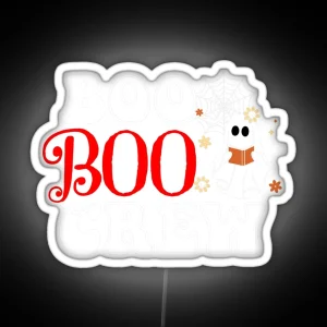 Boo Boo Crew Design RGB Neon Sign