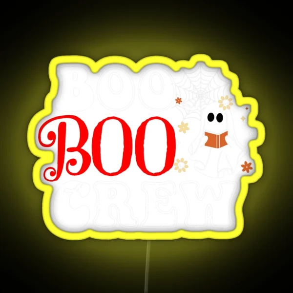 Boo Boo Crew Design RGB Neon Sign