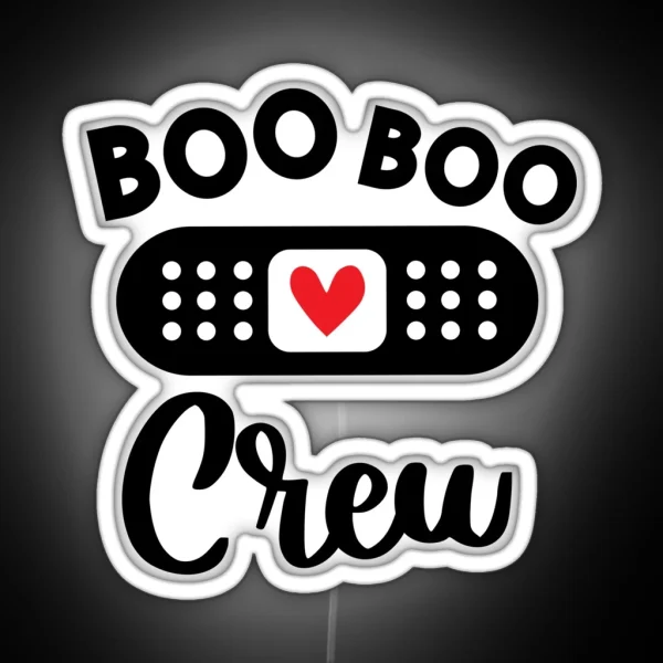 Boo Boo Crew RGB Neon Sign