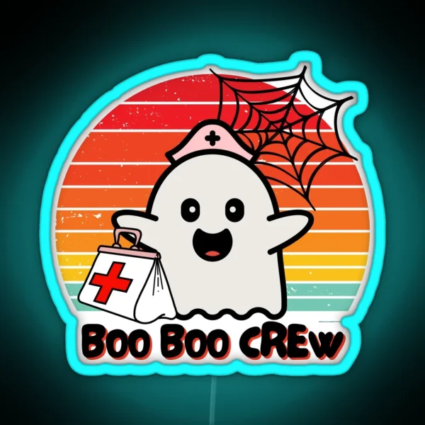 Boo Boo Crew RGB Neon Sign