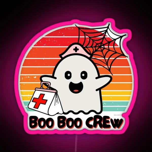 Boo Boo Crew RGB Neon Sign
