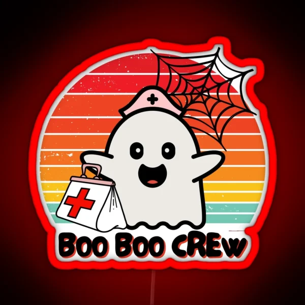 Boo Boo Crew RGB Neon Sign