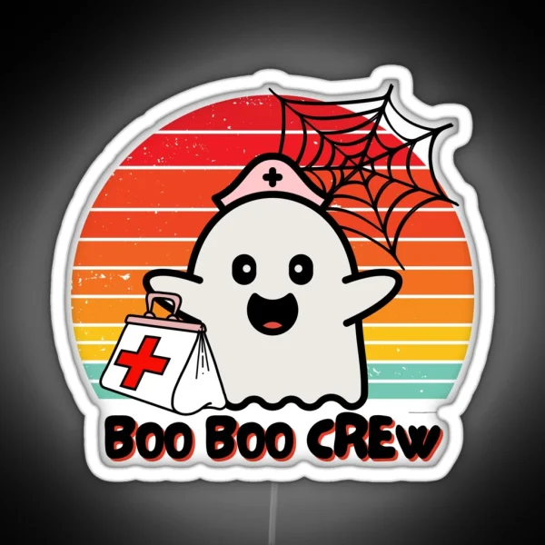 Boo Boo Crew RGB Neon Sign