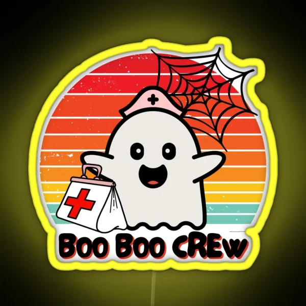 Boo Boo Crew RGB Neon Sign