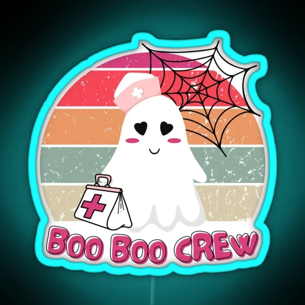 Boo Boo Crew RGB Neon Sign