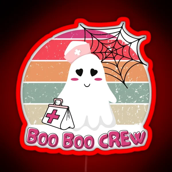 Boo Boo Crew RGB Neon Sign