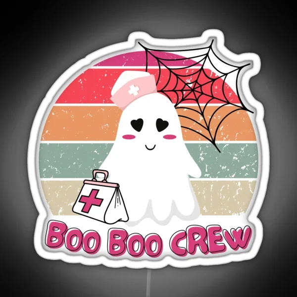 Boo Boo Crew RGB Neon Sign