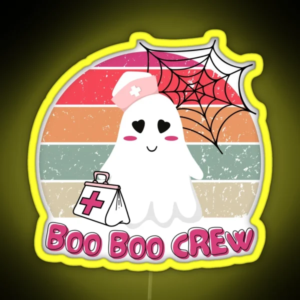 Boo Boo Crew RGB Neon Sign