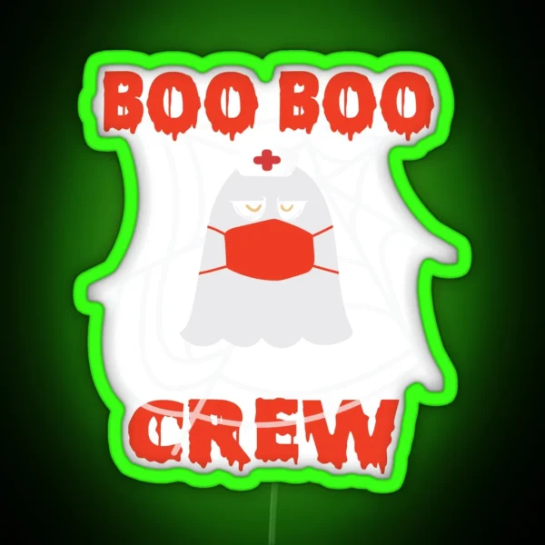 Boo Boo Crew RGB Neon Sign