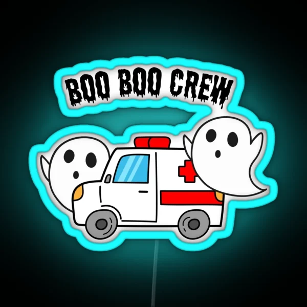 Boo Boo Crew RGB Neon Sign