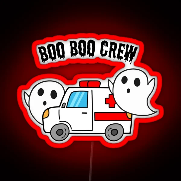 Boo Boo Crew RGB Neon Sign
