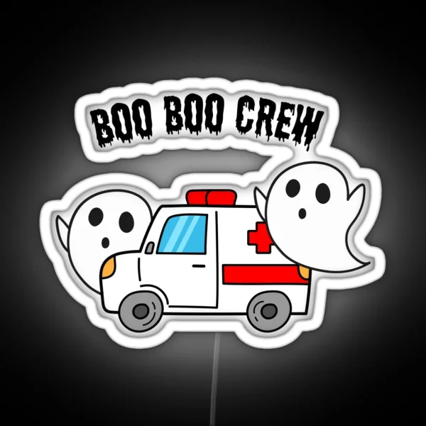 Boo Boo Crew RGB Neon Sign