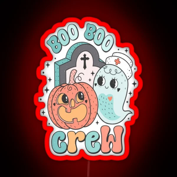 Boo Boo Crew RGB Neon Sign