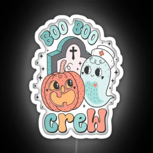 Boo Boo Crew RGB Neon Sign