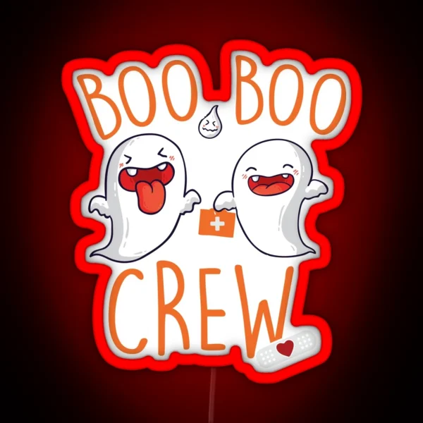 Boo Boo Crew RGB Neon Sign