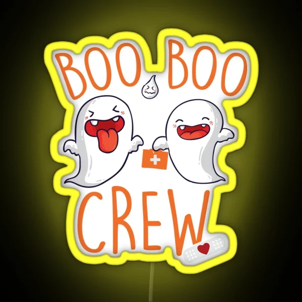 Boo Boo Crew RGB Neon Sign