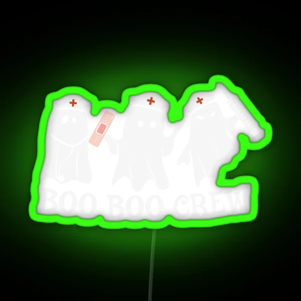 Boo Boo Crew RGB Neon Sign