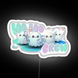 Boo Boo Crew RGB Neon Sign